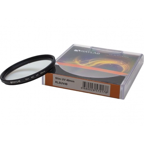 Фильтр защитный ультрафиолетовый RayLab UV Slim 49mm - фото 2