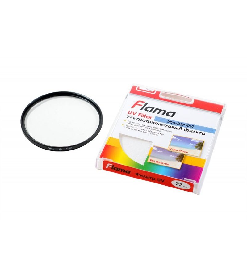 цена Фильтр Flama UV Filter 77 mm