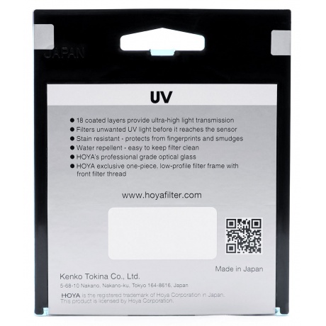 Фильтр ультрафиолетовый Hoya UV FUSION ONE 40.5 - фото 4