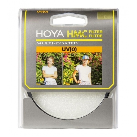 Фильтр ультрафиолетовый Hoya HMC 62 MM. UV(0) - фото 2
