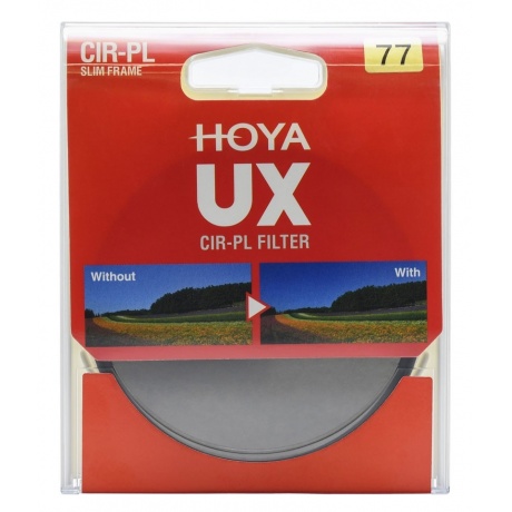 Фильтр поляризационный HOYA PL-CIR UX 77mm 0024066067388 - фото 3