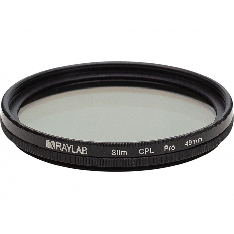 Фильтр поляризационный RayLab CPL Slim Pro 49mm - фото 1