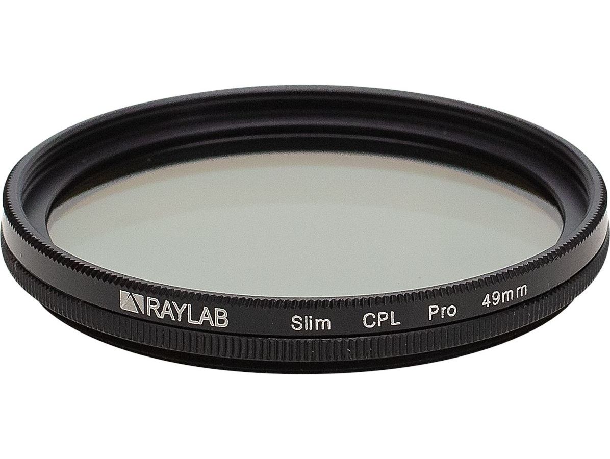 цена Фильтр поляризационный RayLab CPL Slim Pro 49mm