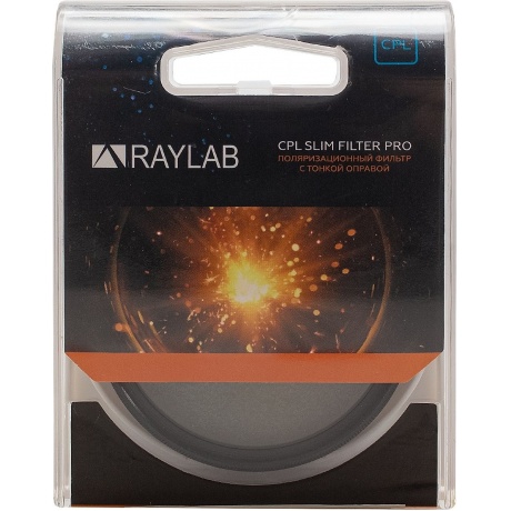 Фильтр поляризационный RayLab CPL Slim Pro 55mm - фото 2