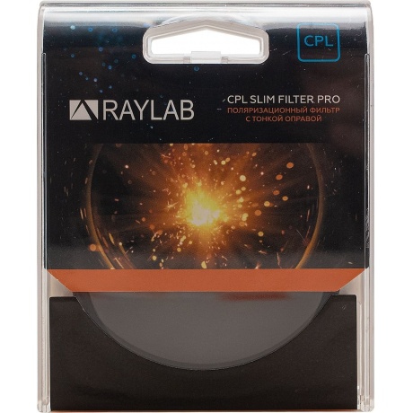 Фильтр поляризационный RayLab CPL Slim Pro 72mm - фото 2