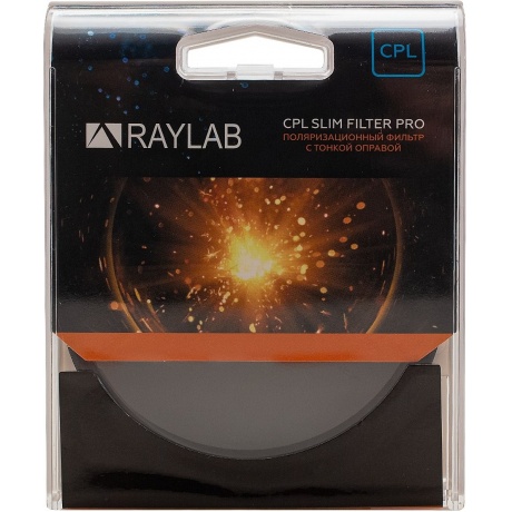 Фильтр поляризационный RayLab CPL Slim Pro 82mm - фото 2