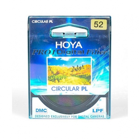 Фильтр поляризационный Hoya Pro 1D Circular-PL 52mm 75721 - фото 2
