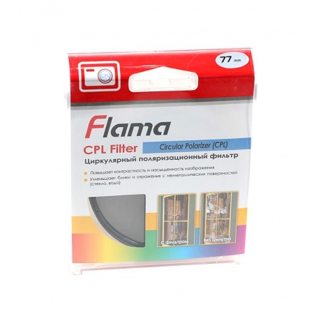 Фильтр Flama CPL Filter 77 mm - фото 4
