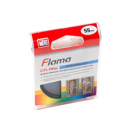 Фильтр Flama CPL Filter 55 mm - фото 3