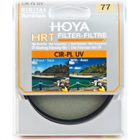 Фильтр поляризационный Hoya PL-CIR UV HRT 77 MM - фото 3