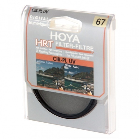 Фильтр поляризационный Hoya PL-CIR UV HRT 67 MM - фото 3