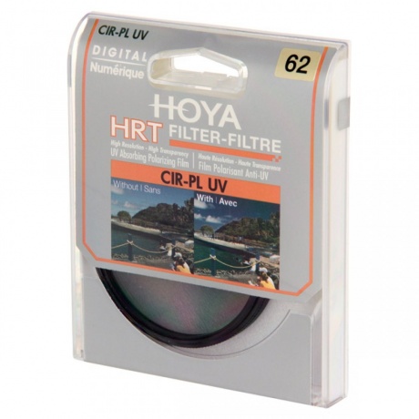 Фильтр поляризационный Hoya PL-CIR UV HRT 62 MM - фото 3