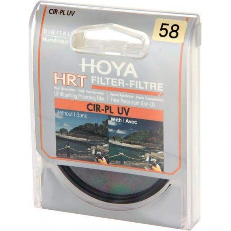 Фильтр поляризационный Hoya PL-CIR UV HRT 58 MM - фото 8