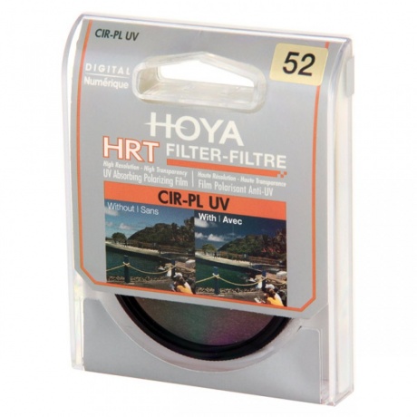Фильтр поляризационный Hoya PL-CIR UV HRT 52 MM - фото 3