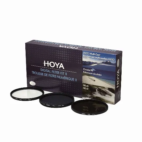 Набор светофильтров Hoya UV (C) HMC MULTI, PL-CIR, NDX8 43MM