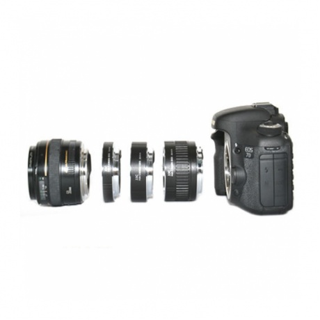 Набор удлинительных колец JJC 12mm, 20mm, 36mm для Canon EOS - фото 2