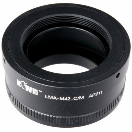Переходное кольцо JJC KIWIFOTOS LMA-M42_C/M (M42-Canon EF-M) - фото 3