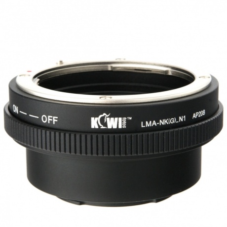 Переходное кольцо JJC KIWIFOTOS LMA-NK(G)_N1 (Nikon G- Nikon 1) - фото 1