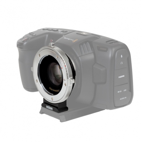 Адаптер для объективов Metabones Canon EF на BMPCC4K T CINE Speed Booster ULTRA 0.64x  (FF + CINE) - фото 5