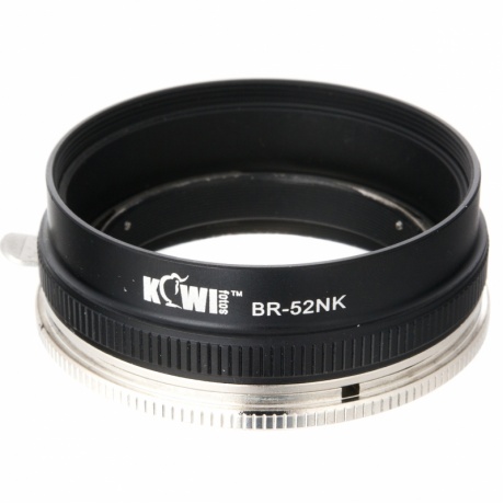 Комплект JJC KIWIFOTOS BR-1K реверсивное кольцо+адаптер фильтра для  NIKKOR 52 mm - фото 2