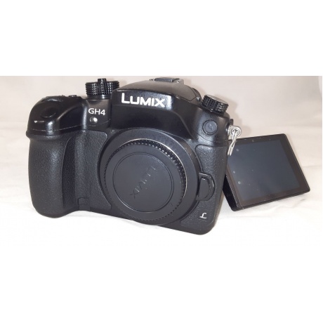 Цифровой фотоаппарат Panasonic Lumix DMC-GH4 Kit 14-140mm уценённый - фото 1
