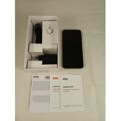 Смартфон Lenovo A5 3/32Gb Black уцененный - фото 1