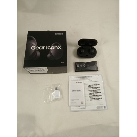 Bluetooth-гарнитура Samsung Gear IconX SM-R140N (SM-R140NZKASER) Black уцененный - фото 4