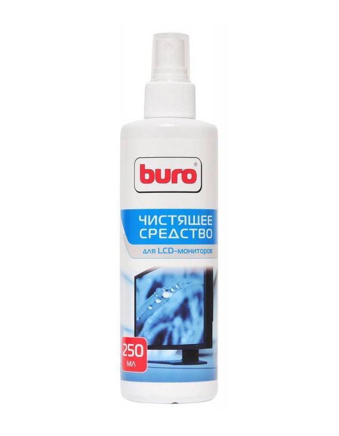 Спрей Buro BU-Slcd для экранов ЖК мониторов 250мл buro bu slcd чистящий спрей для экрана для ноутбука 250 мл