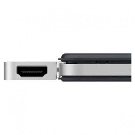 USB-хаб HyperDrive 6-in-1 USB-C Hub для iPad Pro серебристый (HD319-SILVER) - фото 4