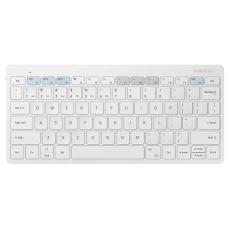 Беспроводная клавиатура Samsung для Galaxy Tab Trio 500 белый (EJ-B3400BWRGRU) - фото 1