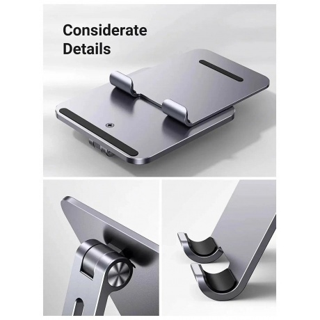 Подставка UGREEN настольная складная для планшета (40393) - фото 13