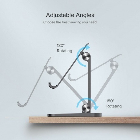 Подставка UGREEN настольная складная для планшета (40393) - фото 7