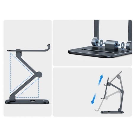 Подставка для планшета Baseus Desktop Biaxial Grey (LUSZ000113) - фото 15