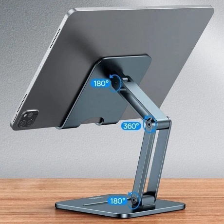 Подставка для планшета Baseus Desktop Biaxial Grey (LUSZ000113) - фото 7