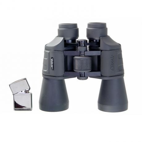 Бинокль Veber Classic БПЦ 7x50 VR серый - фото 3