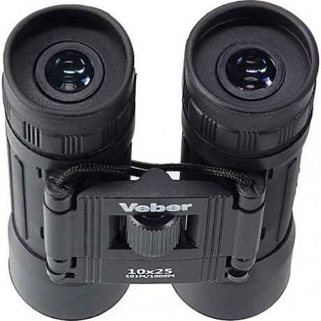 Бинокль Veber Sport БН 10x25 черный - фото 4