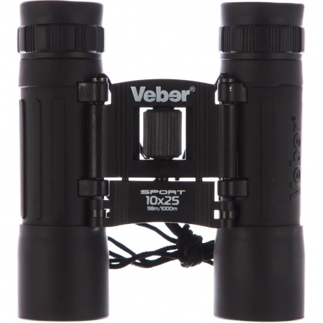 Бинокль Veber Sport БН 10x25 черный - фото 7