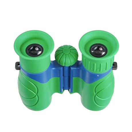 Бинокль детский Veber Эврика 6x21 G/B (зелен/синий) - фото 1