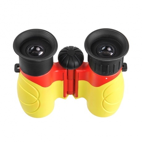 Бинокль детский Veber Эврика 6x21 Y/R ( желт/красн) - фото 3