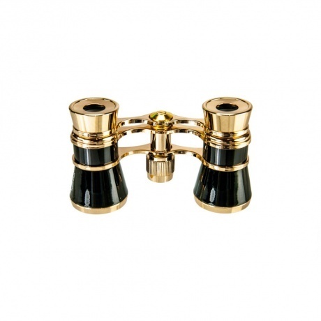 

Бинокль театральный Veber Opera БГЦ 3x25 с цепочкой, черный/золотой