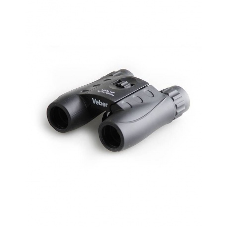 Бинокль Veber 10x25 WP, черный - фото 1