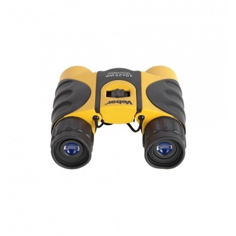 Бинокль Veber 10x25 WP, желто-черный - фото 2