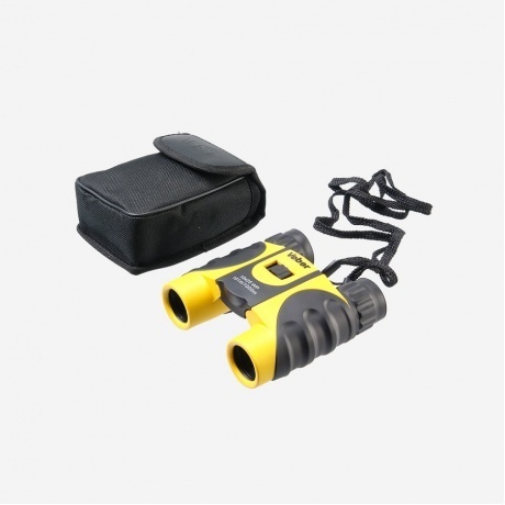 Бинокль Veber 10x25 WP, желто-черный - фото 3