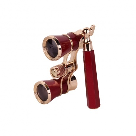 Бинокль VEBER БГЦ 3*25 E08 (красный лорнет) - фото 2