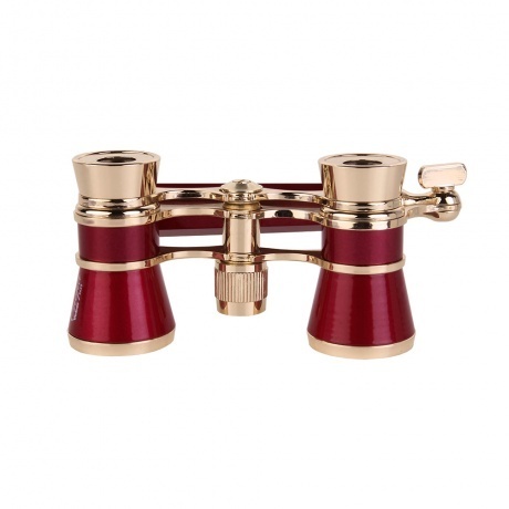 Бинокль VEBER БГЦ 3*25 E08 (красный лорнет) - фото 3