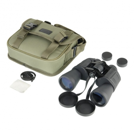 Бинокль Veber Classic БПШЦ 15x50 VRWA широкоугольный, серый - фото 7