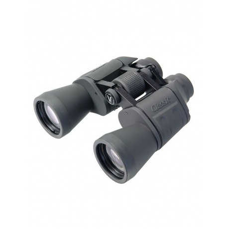 Бинокль Veber Classic БПШЦ 10x50 VRWA широкоугольный, серый - фото 1