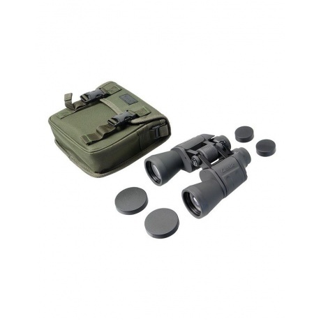 Бинокль Veber Classic БПШЦ 10x50 VRWA широкоугольный, серый - фото 3