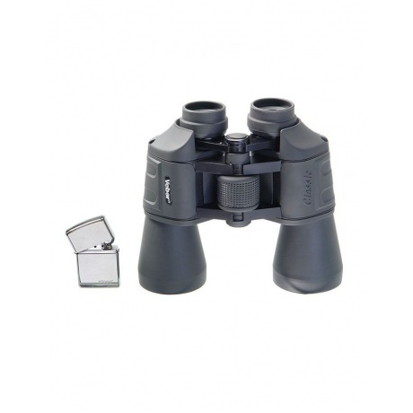 Бинокль Veber Classic БПЦ 20x50 VR серый - фото 3