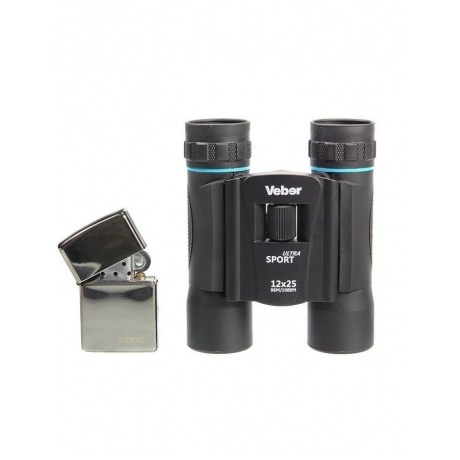 Бинокль Veber Ultra Sport БН 12x25 черный - фото 2